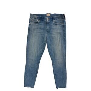 MOTHER The Looker Crop Glass Slipper Jeans Capri Size 29